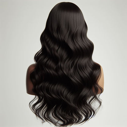 Brazilian Body Wave Frontal Wig Back
