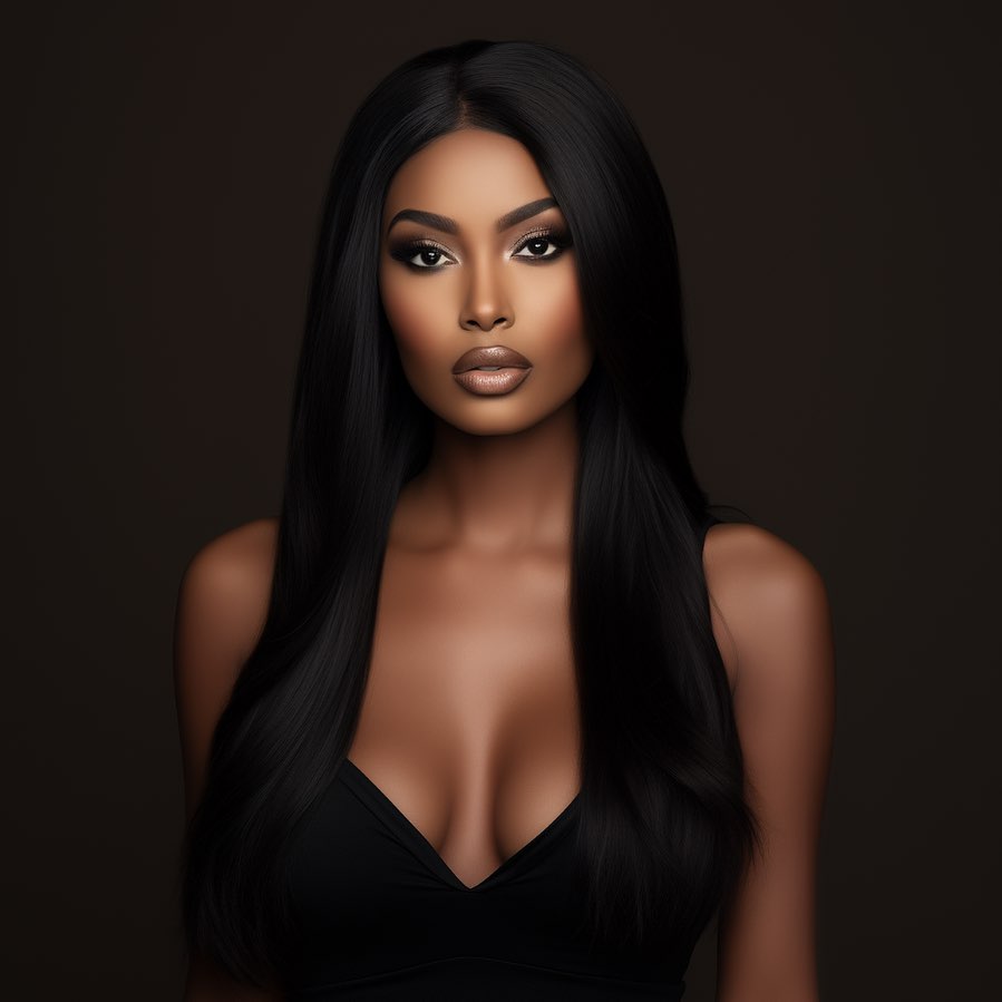 Brazilian HD Straight Frontal Wig