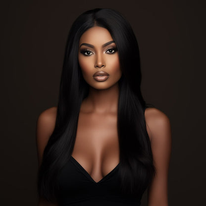 Brazilian HD Straight Frontal Wig
