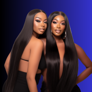 Brazilian Straight Transparent Closure Wig