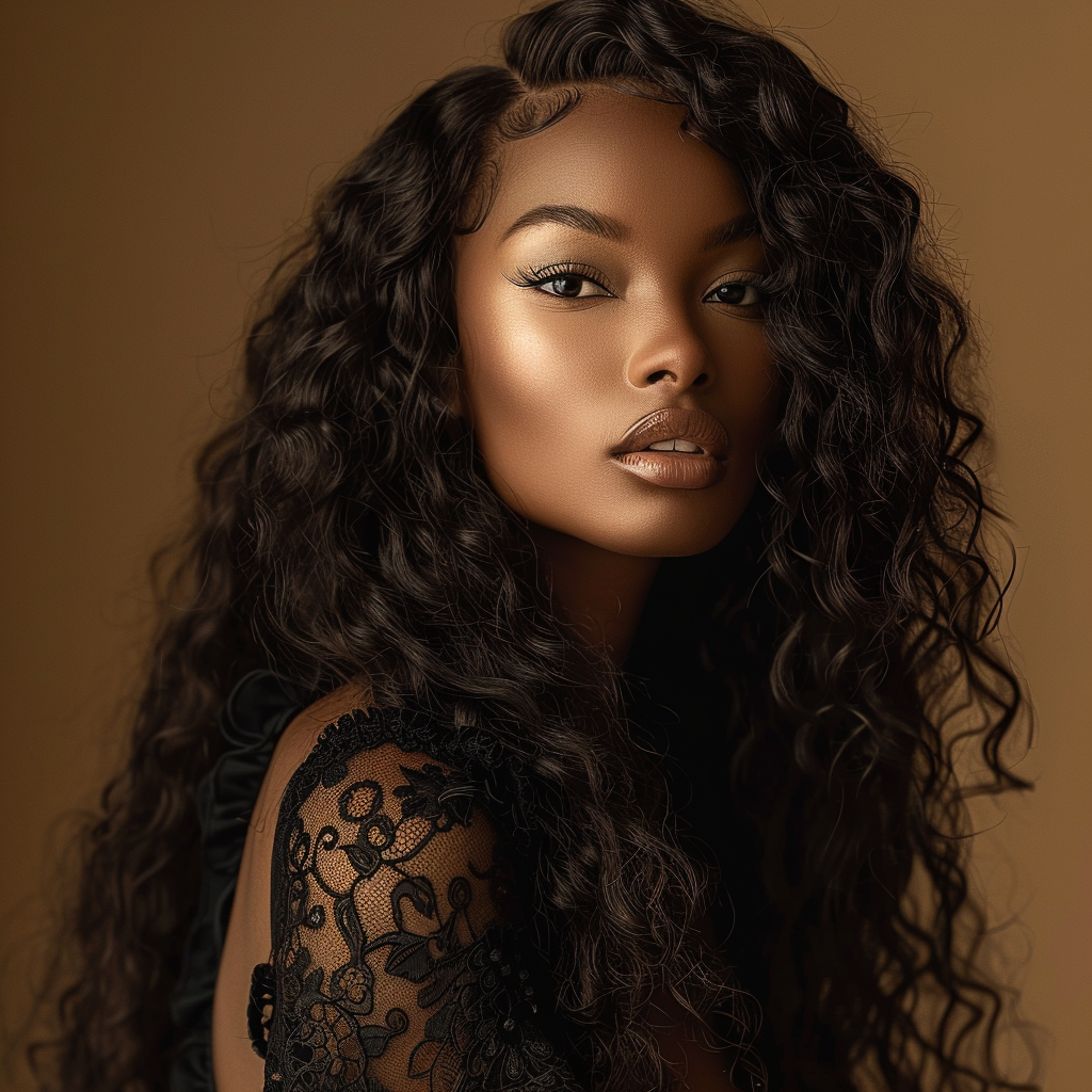 Deep Wave Frontal Wig